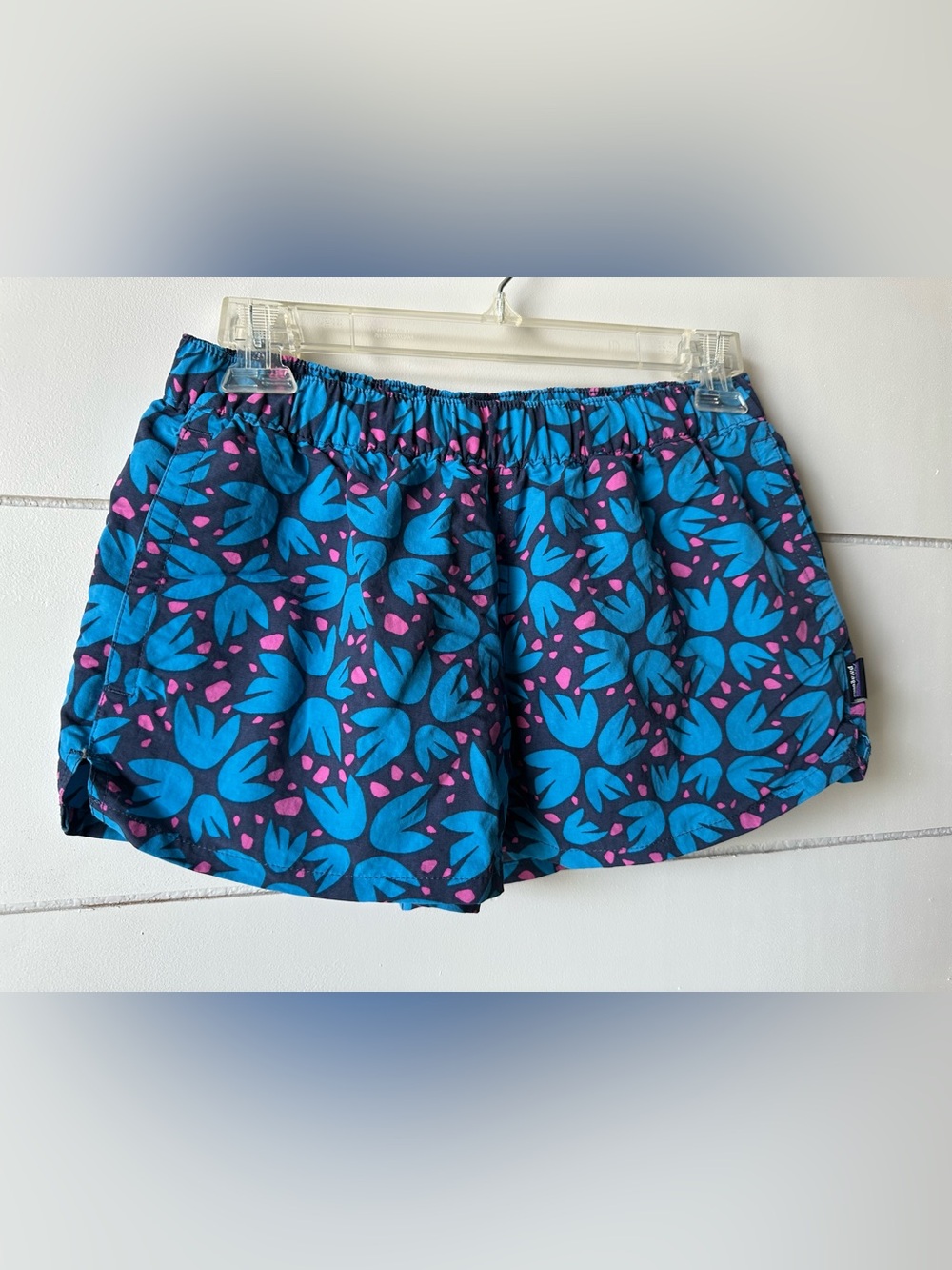 Patagonia colorful floral shorts